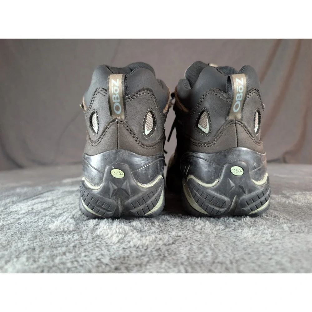 Oboz Mens‎ Sawtooth II Mid B-Dry Boots Brown Hiking Waterproof Shoes EU 38
